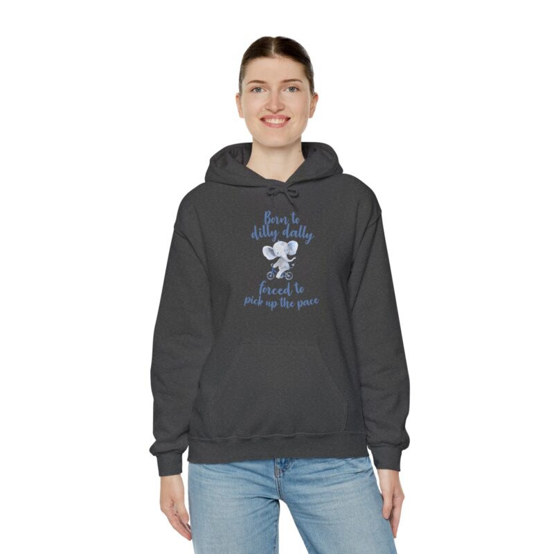 Born to Dilly Dally Retro Graphic Meme Hoodie - Image 86