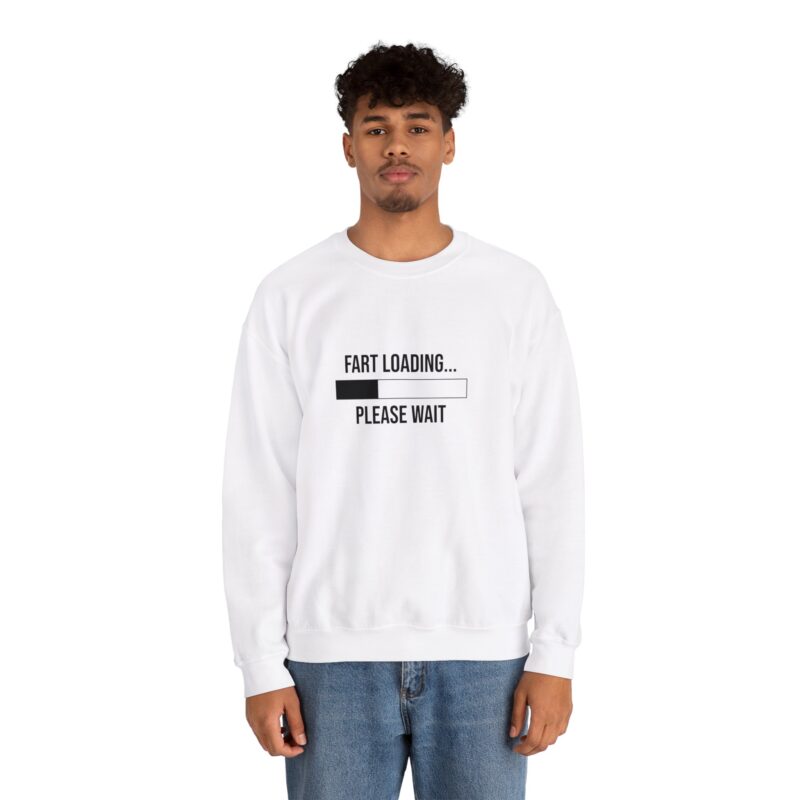 Fart Loading Funny Meme Sweatshirt - Image 5