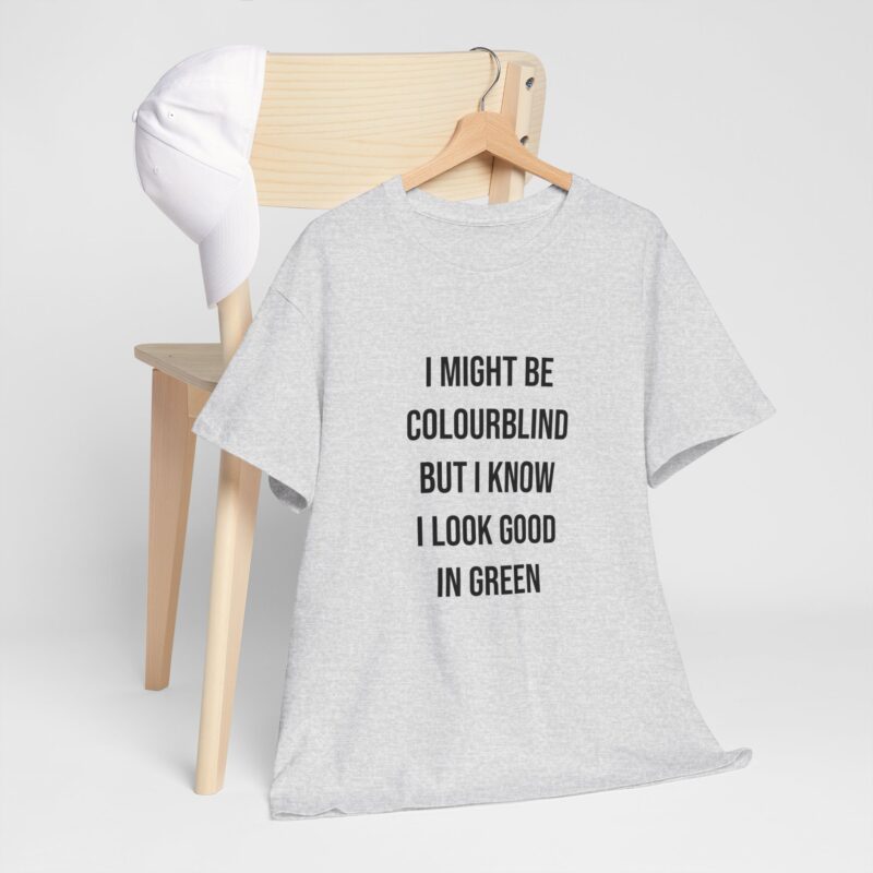 Colourblind Funny Graphic Meme T-Shirt - Image 35