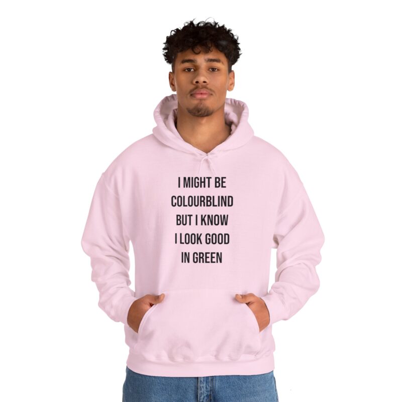 Colourblind Funny Graphic Meme Hoodie - Image 137