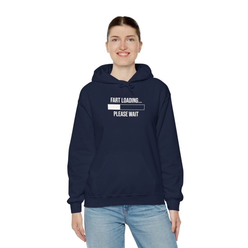 Fart Loading Funny Meme Hoodie - Image 125