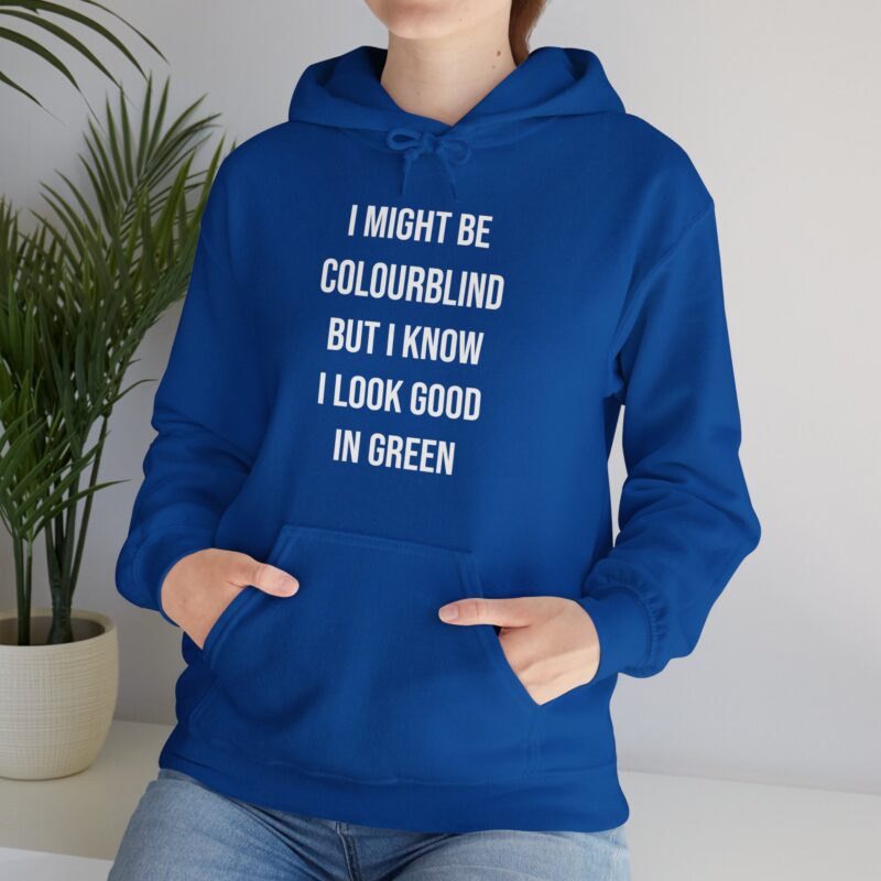 Colourblind Funny Graphic Meme Hoodie - Image 117