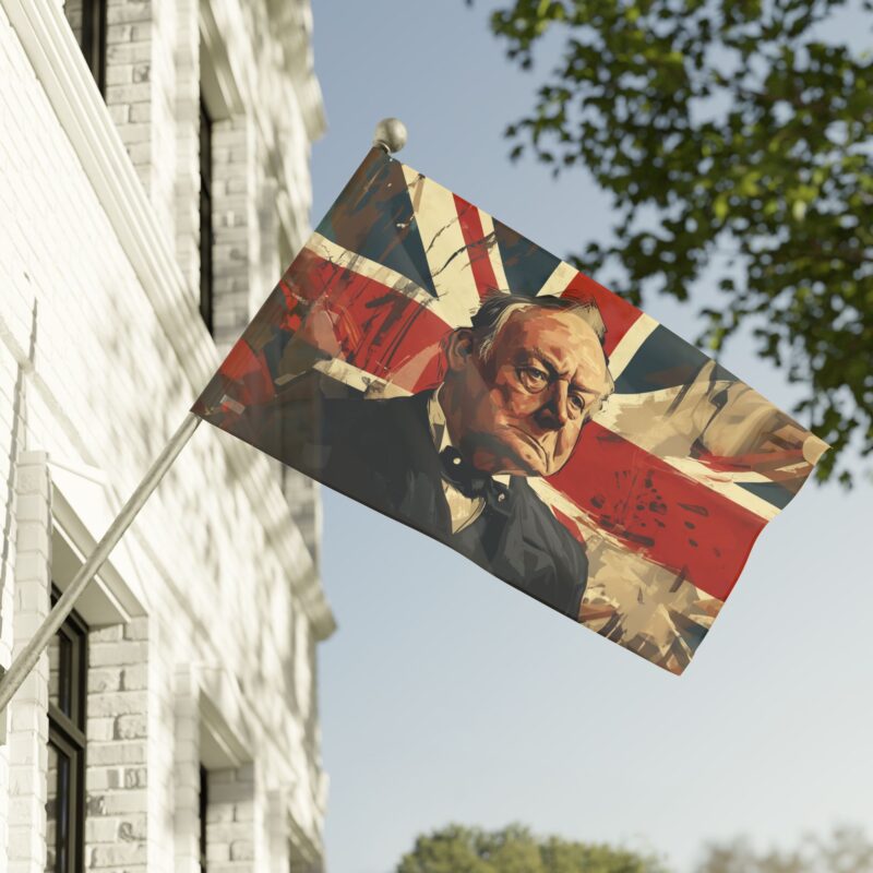 Winston Churchill Union Jack Flag - Image 11