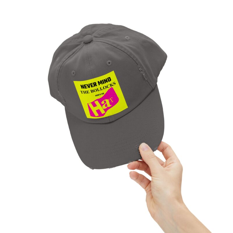 Never Mind the Bollocks Unisex Distressed Cap - Image 16