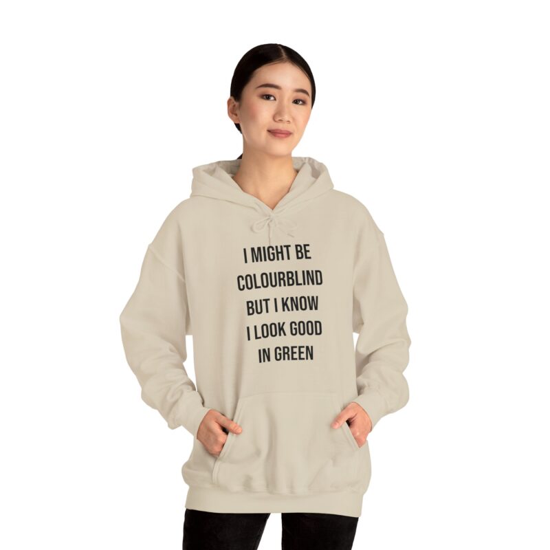 Colourblind Funny Graphic Meme Hoodie - Image 32