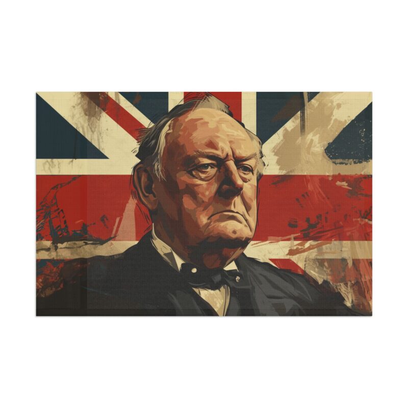 Winston Churchill Union Jack Flag - Image 7