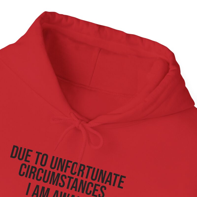 Due to Unfortunate Circumstances I am Awake Meme Hoodie - Image 148