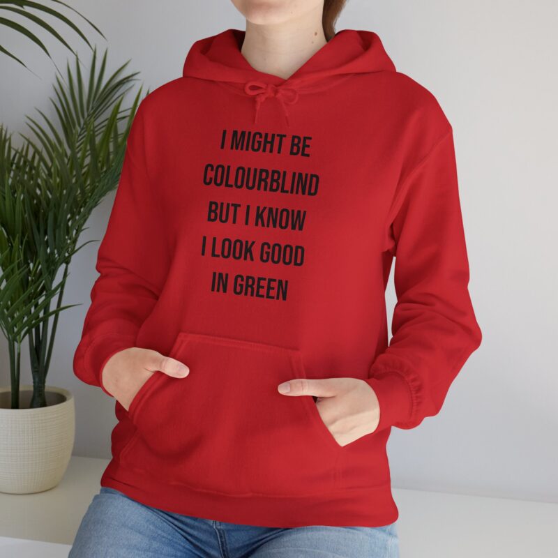 Colourblind Funny Graphic Meme Hoodie - Image 156