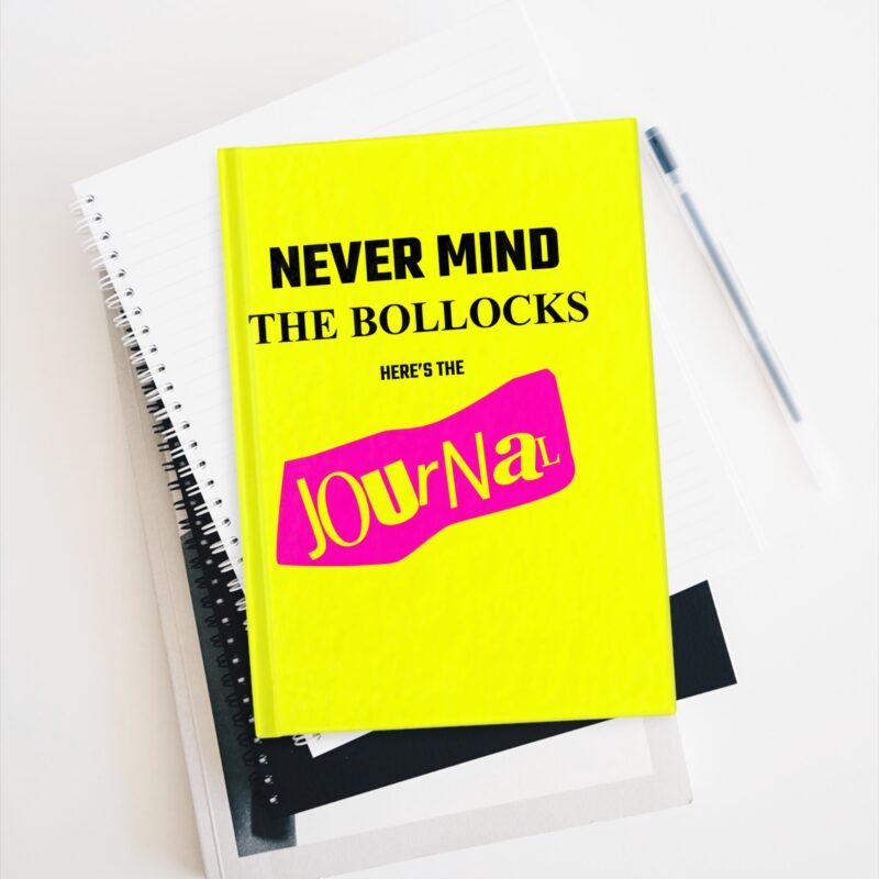 Never Mind the Bollocks Blank Journal