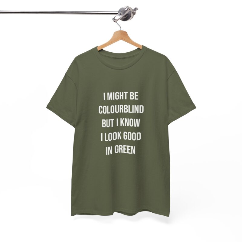 Colourblind Funny Graphic Meme T-Shirt - Image 142