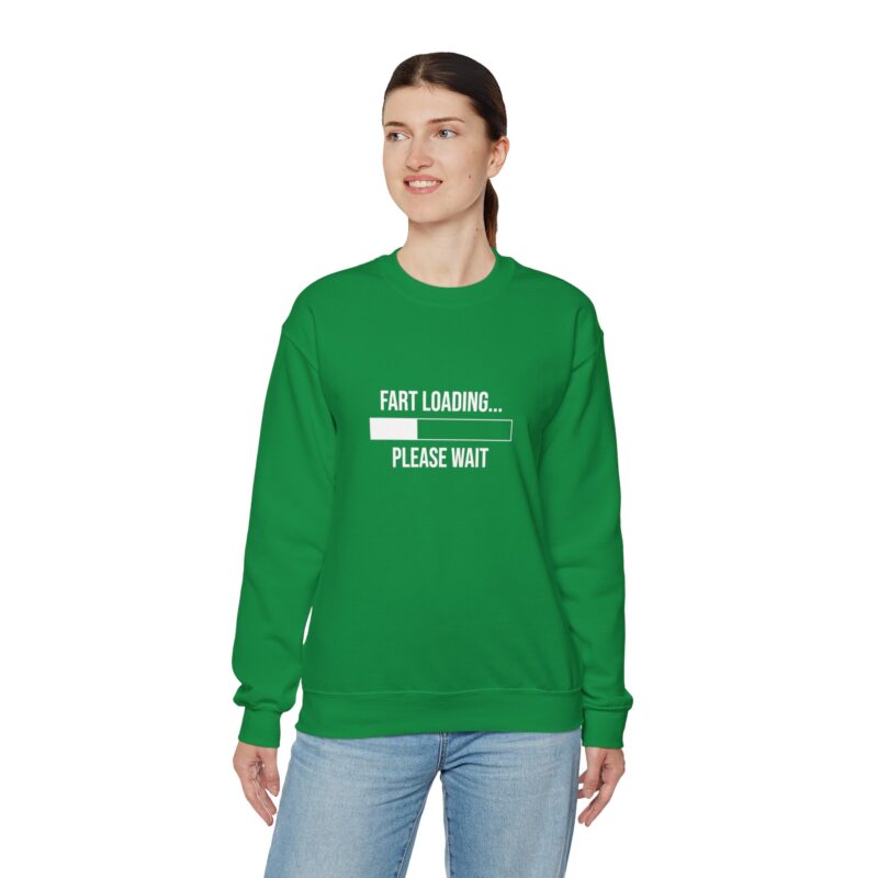 Fart Loading Funny Meme Sweatshirt - Image 74