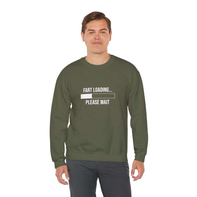 Fart Loading Funny Meme Sweatshirt - Image 61