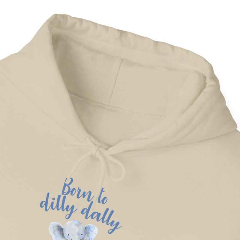 Born to Dilly Dally Retro Graphic Meme Hoodie - Image 31