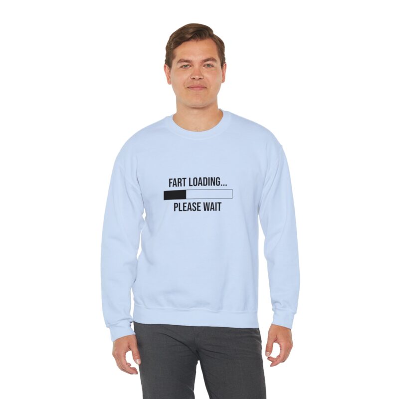 Fart Loading Funny Meme Sweatshirt - Image 94