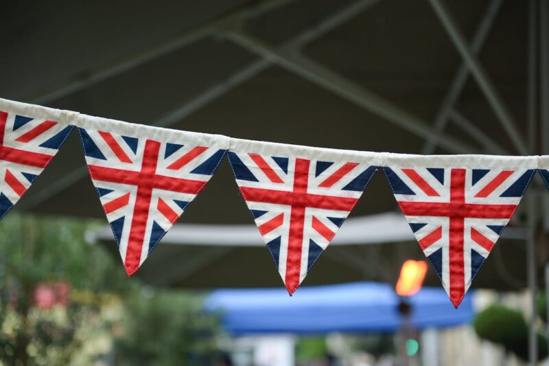 British union jack bunting